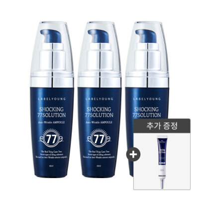 Shocking 77 anti-wrinkle ampoule 2+1/ the anti-wrinkle president/elasticity+moisturizing/anti-wrinkl