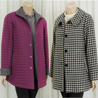 Clothing For Moms/Coat/Padded Jacket/Fur/Large/Winter/Duck Down/66-130/Big Size