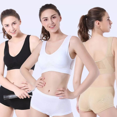 Large/Mesh/Sports Bra/Bra Top/Women/Underwear/2043
