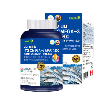 Premium/rTG/Rtg/1200/Vitamin D/6 Months Supply/EPADHA/Sum/1200mg