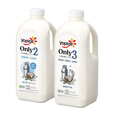 Only2/Only3 Plain Yogurt 1.8L x2