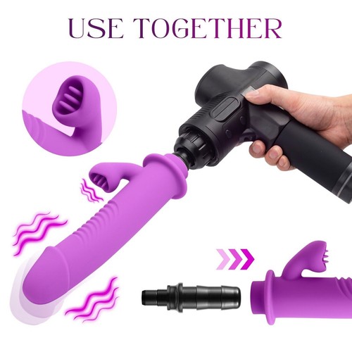 Portable Deep Tissue Massager Attachments Easy