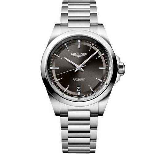 New Longines Conquest 38MM Black Dial SS Men's Watch L3.720.4.52.6