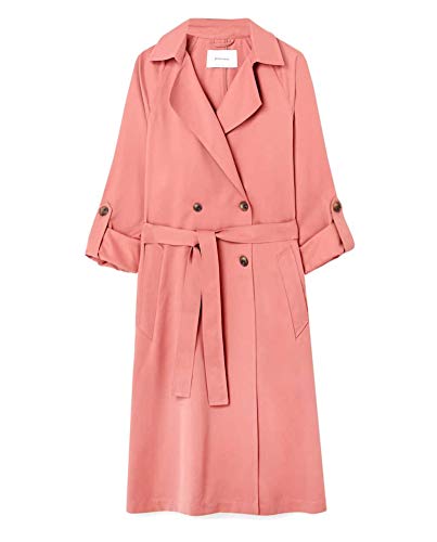 Stradivarius Women Long Flowing Trench Coat 1847/501/147
