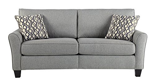 Ashley Furniture Signature Design - Strehela Contemporary Sofa - RTA Sofa in a Box - Modular Assembly - Silver