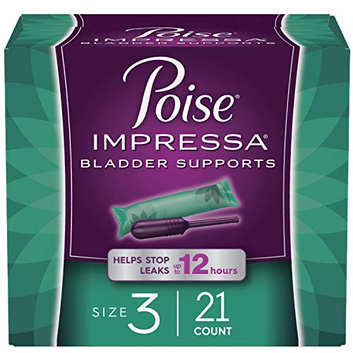 Poise Impressa Incontinence Bladder Supports for Bladder Control