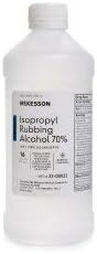McKesson Isopropyl Alcohol 16 oz. Liquid Bottle