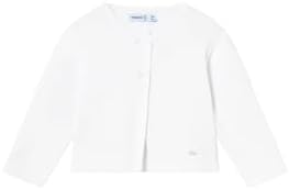 Mayoral Knit Cardigan for Baby-Girls White