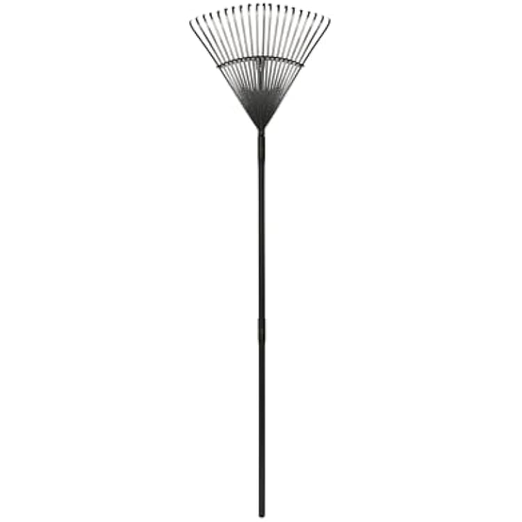 Yard Butler ILT-20 Worlds Greatest Rake Garden Rake for Lawncare - Convenient Garden Cleaning Accessory - Lightweight Wooden Handle - Steel Tines - Easy to Maneuver