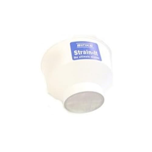 Binks 81-82 Strain-It Cup Strainers - White cone, 145 mesh, 1 quart, 5 pack