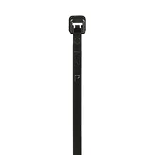 Panduit PLT1M-M30 Cable Tie, Miniature, Heat Stabilized Nylon 6.6, 3.9-Inch Length, Black (1,000-Pack)
