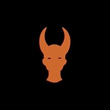 Devil Head Horns Evil Satan Glow in The Dark Sticker Decal for Phone Tablet Laptop Car Truck Window | 3" Sticker | Orange