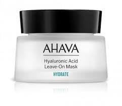 AHAVA Hyaluronic Acid Leave-On Mask - Rich hydrating mask to replenish hydration, softens, smoothness & prevents moisture loss, with Osmoter, Hyaluronic Acid & ATPeptides, 1.7 Fl.Oz
