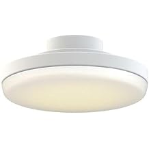 Fanimation TriAire Custom 40W 1LED Light Kit 4.84 Inch X 11.81 Inch Wide with Matte White Finish