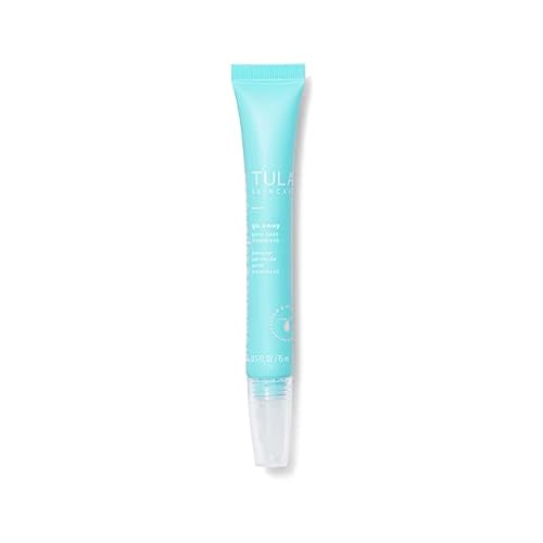TULA Skin Care Go Away - Acne Spot Treatment, Benzoyl Peroxide, Niacinamide, Azelaic Acid, Tea Tree Oil & Probiotics, Treat & Prevent Breakouts While Calming Redness, 0.5 fl oz.