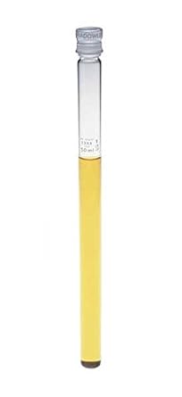 Kimble 45325A-50 Borosilicate Glass 50mL Nessler APHA Color Comparison Tube with Cap Stopper