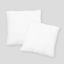 Decorative Indoor Throw Pillow Inserts,Soft Pillow Stuffer for Bed Pillows, Square Couch Sofa Pillow(16x16 Inch, White)