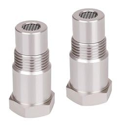 2 pcs Threaded Oxygen Sensor Adapter Kit