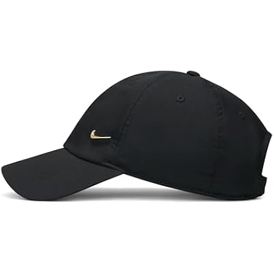 Nike Adult Dri-FIT Club Unstructured Metal Swoosh Cap Hat | Mens and Womens