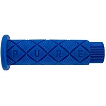 Pure Cycles Bike Handlebar Grips for BMX, Mountain, MTB, Beach Cruiser, Scooter, Folding Bike, Soft Non-Slip-Rubber Hand Grip Comfortable Ergonomic