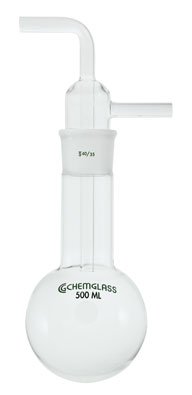 Chemglass CG-4529-02 Series CG-4529 Vacuum Trap Complete, 1000 mL Capacity, Fits 4300 mL Dewar Flask, 340 mm Height, 130 mm Width