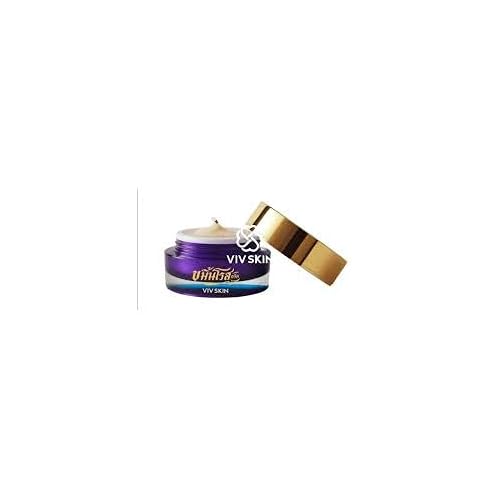 SKIN Turmeric Rose Facial Cream, Eye-Wicking, VIVSKIN 18g. By TDS