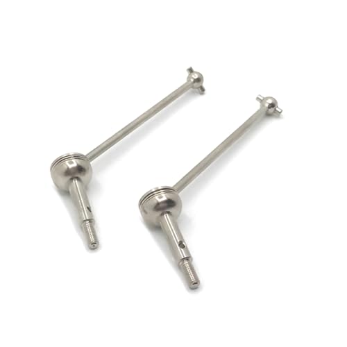 ZEZEFUFU Metal Rear Dog Bone Front Drive CVD for Wltoys 144001 1:12 124016-19 RC Car