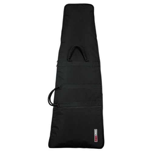 Gator Cases Foam Padded Guitar Gig Bag for Extreme Style Guitar Bodies, Fits Flying V, Explorer, Warlock, and More, up to 47.5 in Length GBE-EXREME