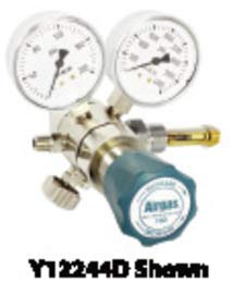 Airgas Two Stage Brass 0-50 psi Analytical Cylinder Regulator with Needle Outlet