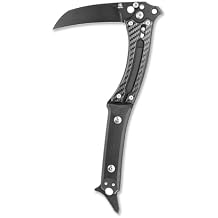 KATSU FS01, SG2 Steel Blade Folding Sickle, Titanium Alloy Main Body Frame, Sakura Blade Nemoto Design