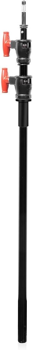 SHAPE Two-Stage Corner Riser Cart Stand Adjustable Aluminum Rig Cart with Dual-Stage Elevation, 14-20 & 38-16 Threads for Filmmaking, Videography, Photography & Content Creation