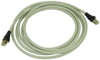 L-com TRD Shielded Cat 6 Cable (Gray, 10ft)