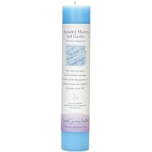 CRYSTAL JOURNEY Candle Pillar Ascended Masters And Guides, 1 EA