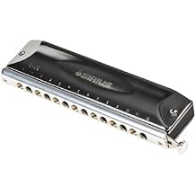 Suzuki S-56S Sirius Chromatic 14-Hole 56-Note Harmonica, Straight Alignment