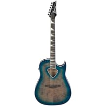 Ibanez Altstar Series ALT50FA Acoustic Electric Guitar, Blue Doom Burst