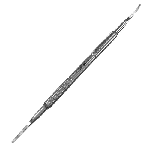 Staleks Pro Pedicure Toenail File EXPERT 60 Type 3 Dual-Ended Ingrown Nail File Stainless Steel