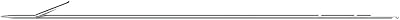 SEAC 6.5mm Tahitian Notched Euro Shaft for Hit Speargun - 75 cm for 45 cm Gun