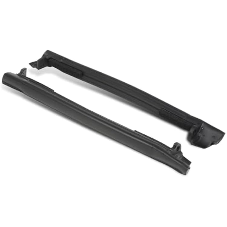 LQI Top Mounted Side Weatherstrip Seal Compatible with Chevy Corvette 1997-2004 Black Pair 10313370, 10313371