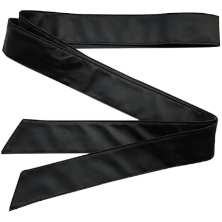180cm PU Leather Belt Long Sash Belt Women OBI Belt Waist Band Waistband Belts Overcoat Belt Replacement Black