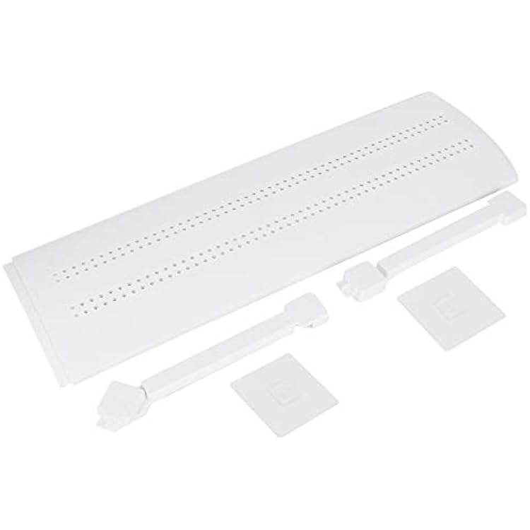Pssopp Windproof Baffle, Retractable Anti Direct Blowing Cold Child Deflector Confinement Air Deflector Outlet Air Wing Air Cooled Baffle for Air Conditioner Wind Hollow Type