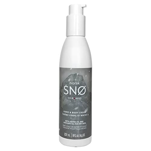 Geir Ness NORSK SN Hand & Body Cream - Dry Skin Lotion - Single Use Deep Moisturizer with Essential Oils
