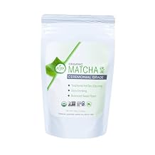 Aiya Certified USDA Japanese Organic Ceremonial Grade Matcha Green Tea Powder, 100g Bag (3.53 oz.)