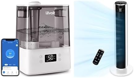 LEVOIT Humidifier and 36' Tower Fan