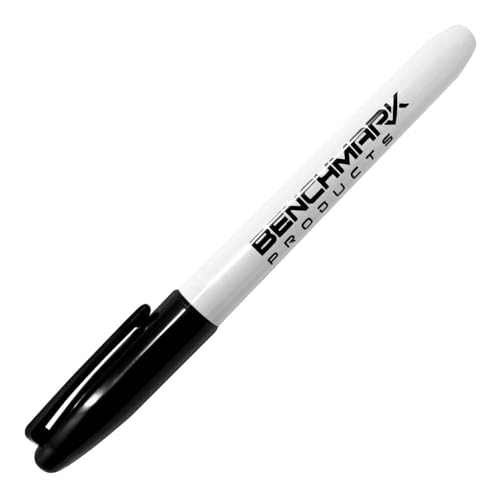 Suite by Benchmark - Fine Permanent Marker | Cleanroom-Safe Marker | Irradiated & Sterile | Durable Ink for Controlled Environments, Black, 10 Pack
