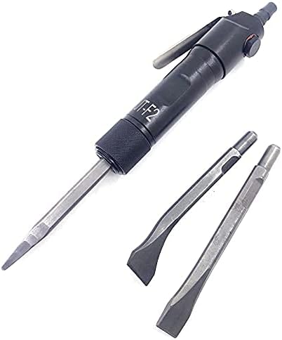Pneumatic Flux Chipper, 4,000 BPM Air Chisel Scaler for Weld Slag & Rust