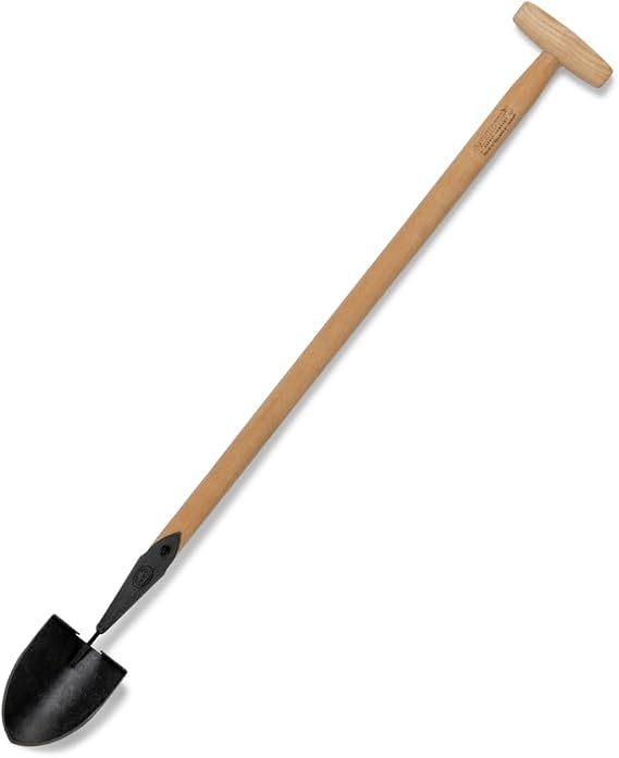 Gardeners Supply Company Lifetime Garden Shovel | Heavy-Duty Hand-Forged High-Carbon Boron Steel Multi-Use Tool | for Potting Plants, Raised Bed Gardening, Scooping Soil and More!