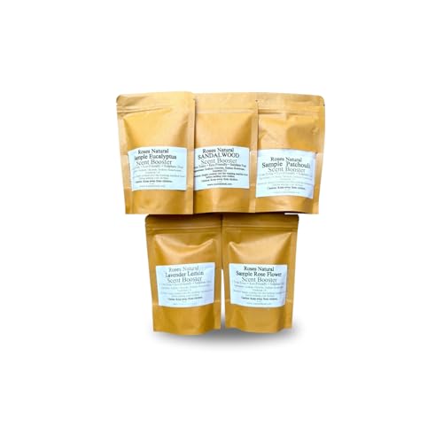 Laundry Scent Booster Discovery Kit 5 Packs, Each 4 OZ Fresh, Long-Lasting Fragrance for Laundry, Eco-Friendly & Safe for All Fabrics