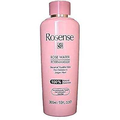 Rosense Rosewater 10.1 fl oz 300 ml, 100% Natural Ingredients