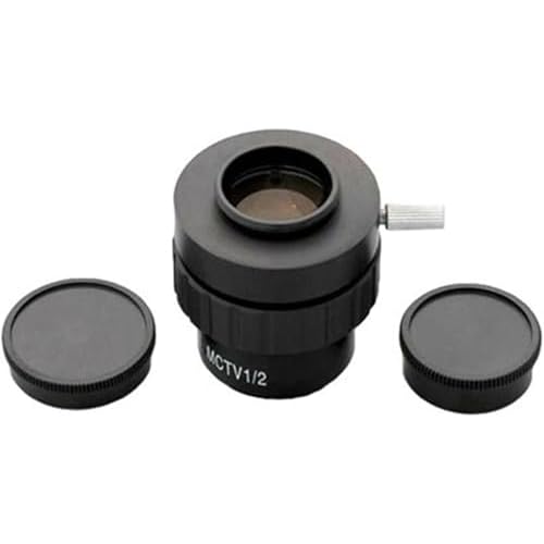 AmScope AD-C20 0.5X C-mount Lens Adapter For Video Camera Microscopes