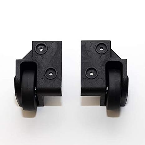 Pelican 1510/1560 Replacement Wheel housings(Left & Right), Includes 2 Wheels.